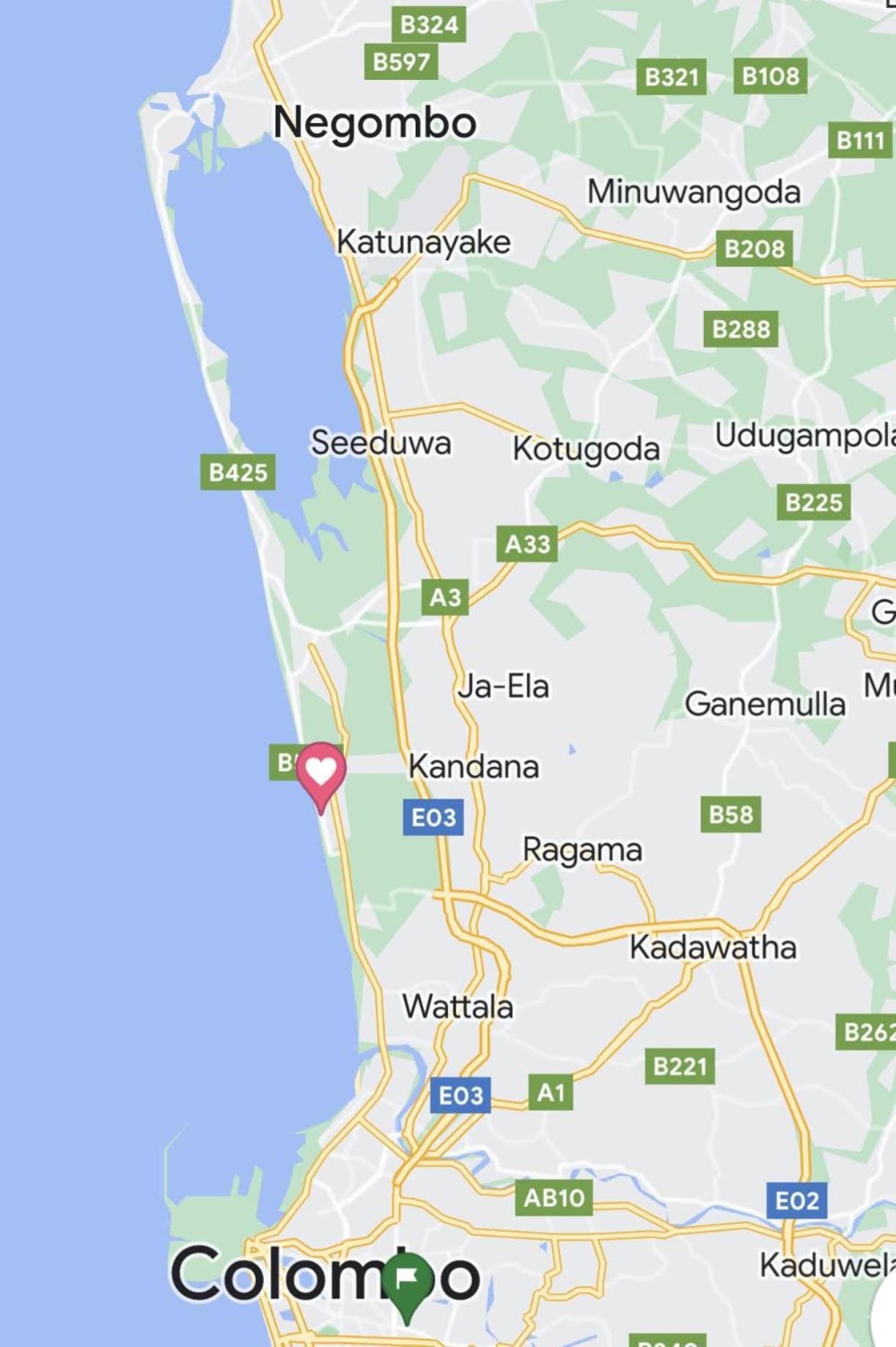Aqua Vista Lägenhet Uswetakeiyawa Exteriör bild